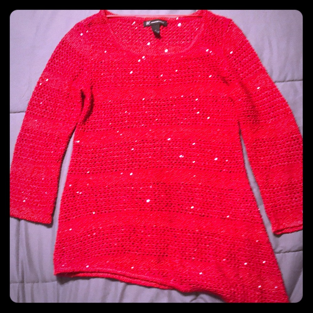 I.N.C. (International Concepts) Red Sweater